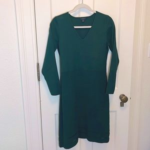Forest green sweater dress, Size M, Ann Taylor Factory. Great condition.